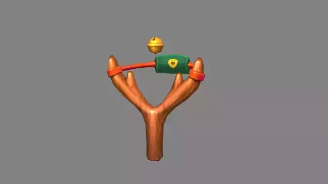 Cartoon christmas slingshot 