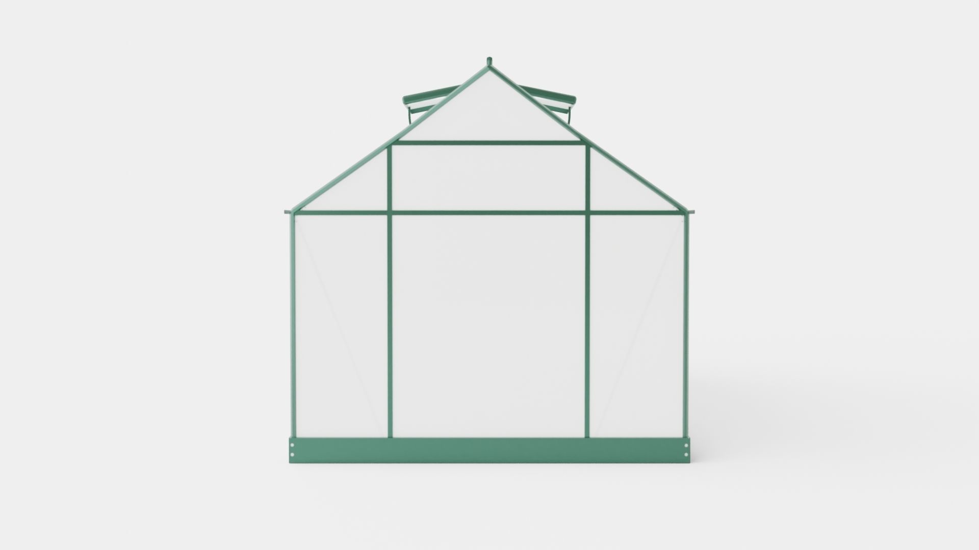 Greenhouse Venus 7500 Poly Green Low-poly 3D model_4