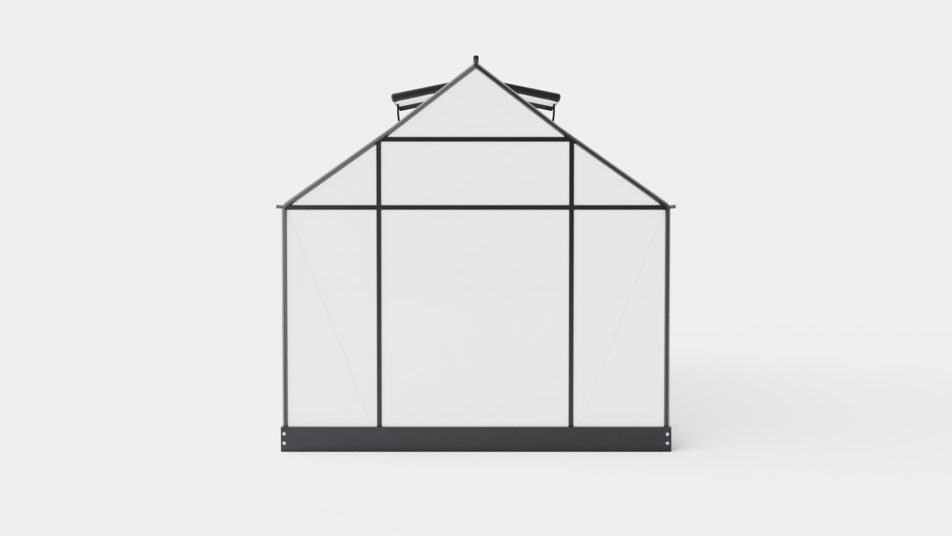 Greenhouse Venus 7500 Poly Black Low-poly 3D model_4