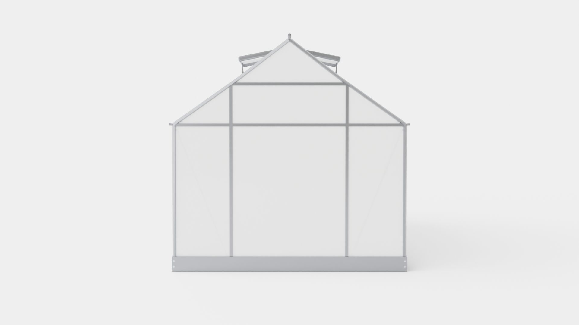 Greenhouse Venus 7500 Poly Grey Low-poly 3D model_4