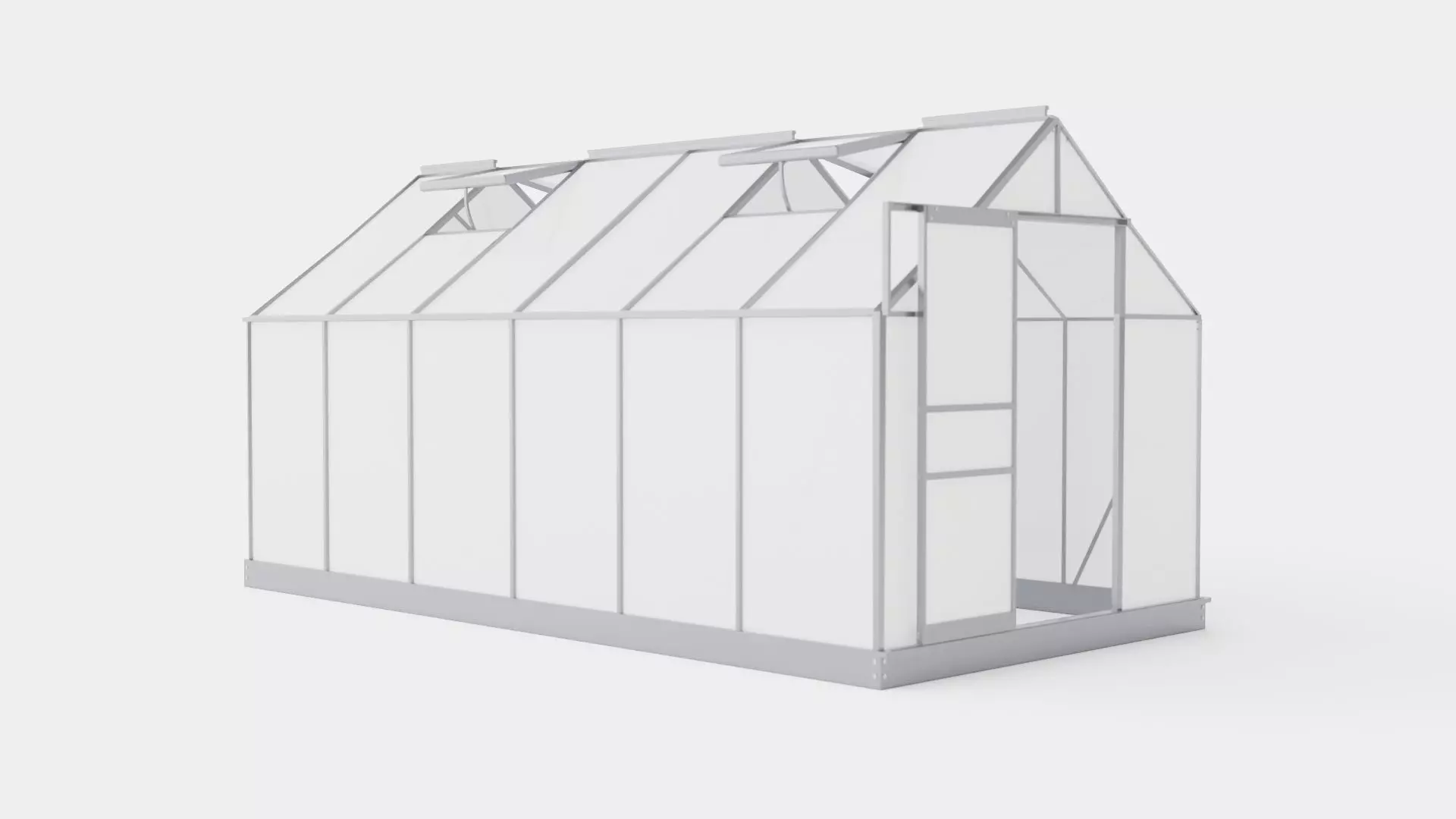 Greenhouse Venus 7500 Poly Grey Low-poly 3D model_0