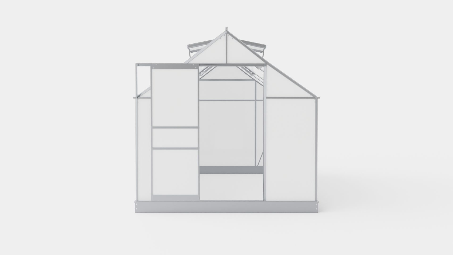 Greenhouse Venus 7500 Poly Grey Low-poly 3D model_1