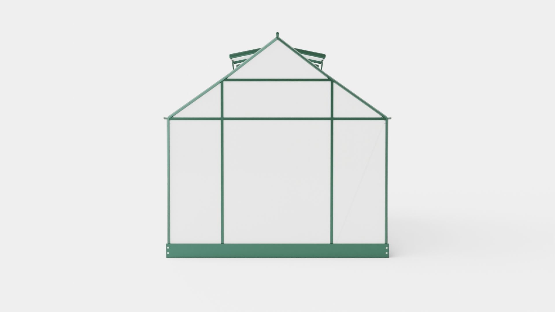 Greenhouse Venus 6200 Poly Green Low-poly 3D model_4