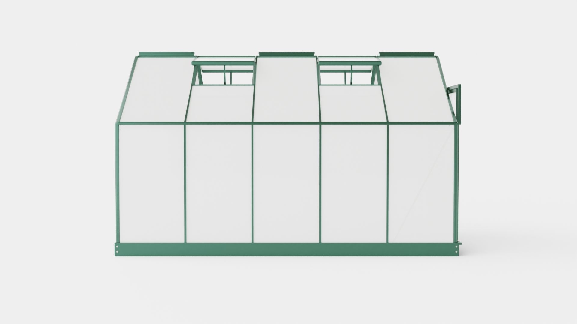 Greenhouse Venus 6200 Poly Green Low-poly 3D model_2
