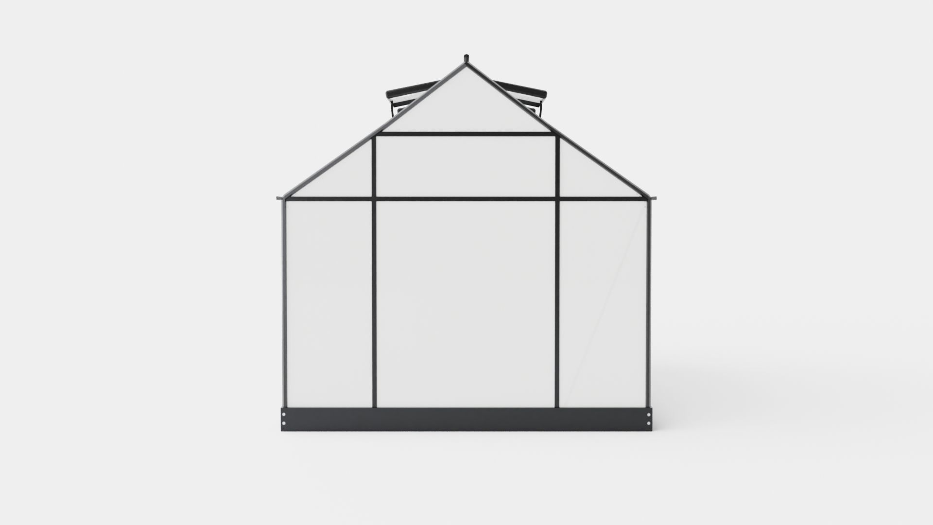 Greenhouse Venus 6200 Poly Black Low-poly 3D model_4