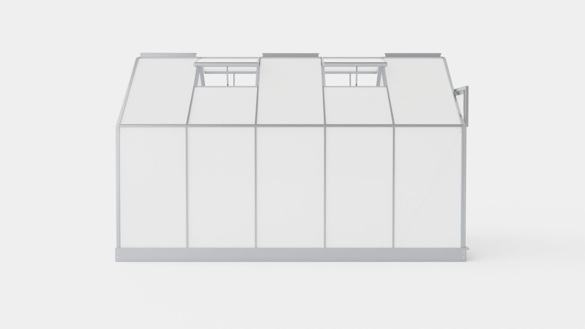 Greenhouse Venus 6200 Poly Alu Low-poly 3D model_2