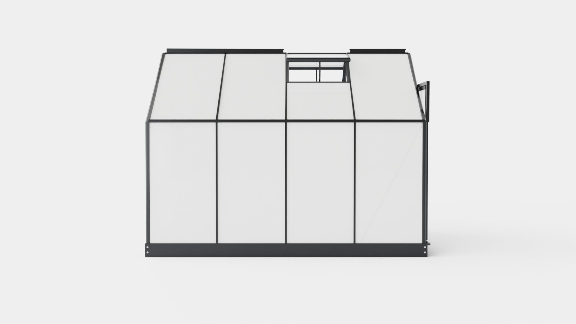 Greenhouse Venus 5000 Poly Black Low-poly 3D model_2