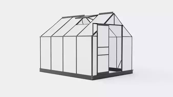 Greenhouse Venus 5000 Poly Black Low-poly 3D model Greenhouse Venus 5000 Poly Black Low-poly 3D model
