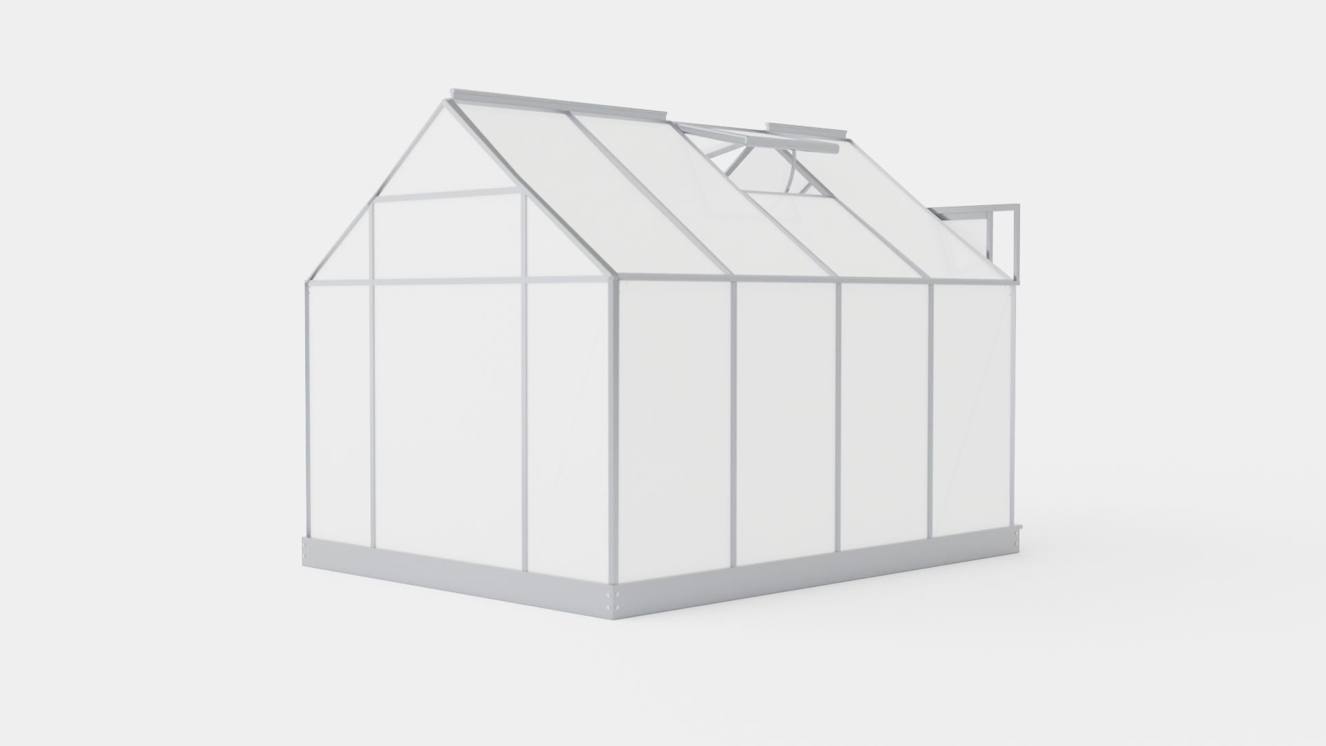 Greenhouse Venus 5000 Poly ALU Low-poly 3D model_3