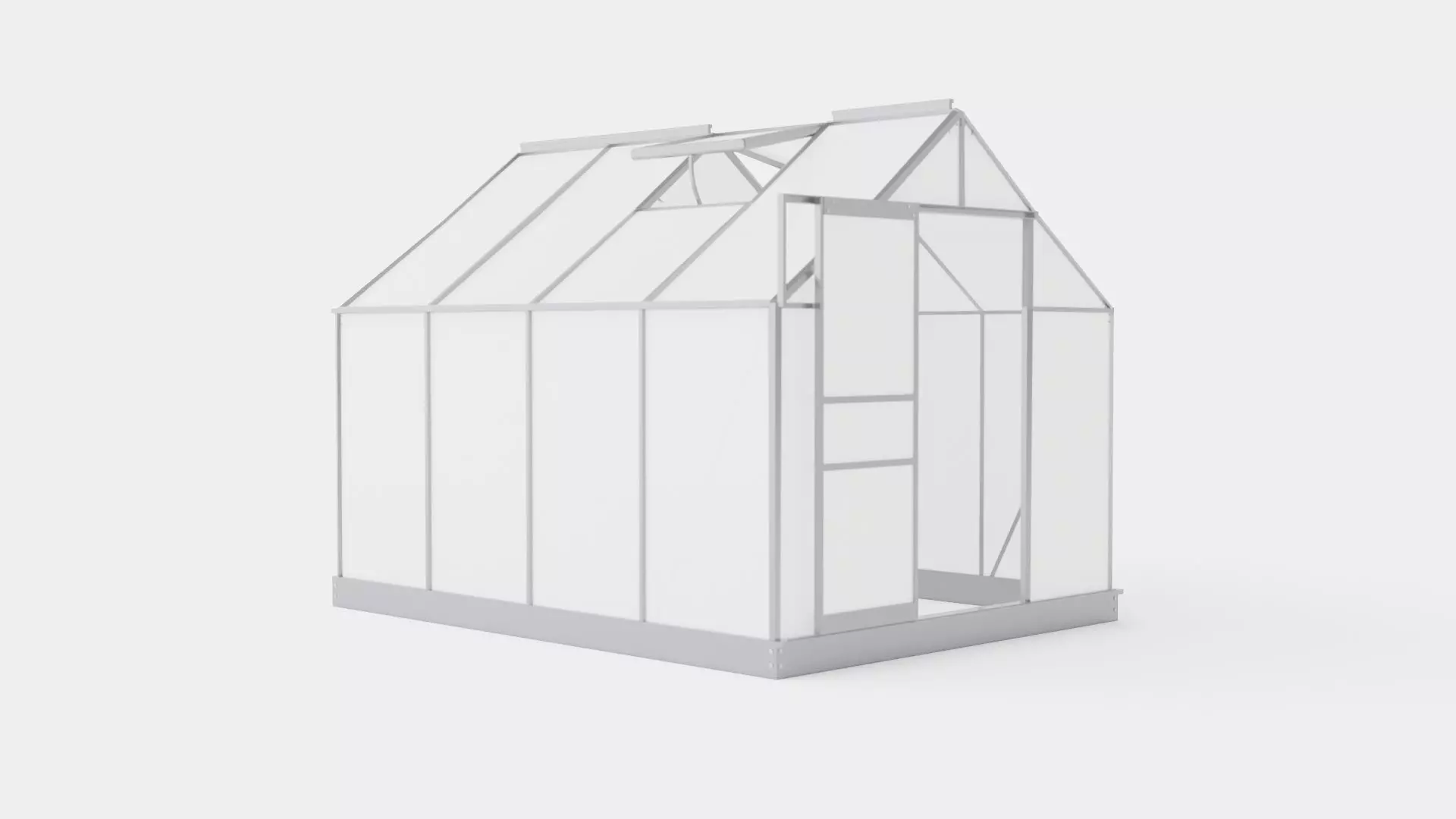 Greenhouse Venus 5000 Poly ALU Low-poly 3D model_0