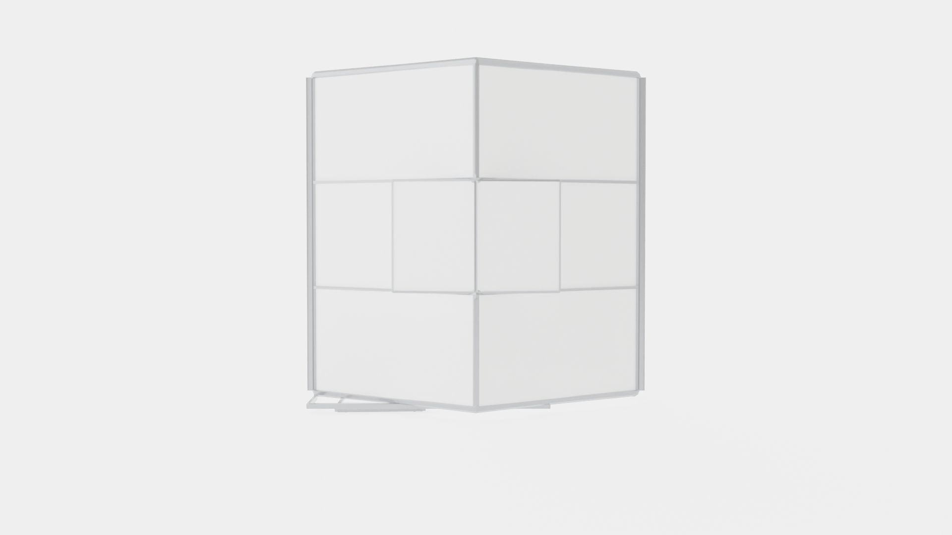 Greenhouse Venus 3800 Poly ALU Low-poly 3D model_5