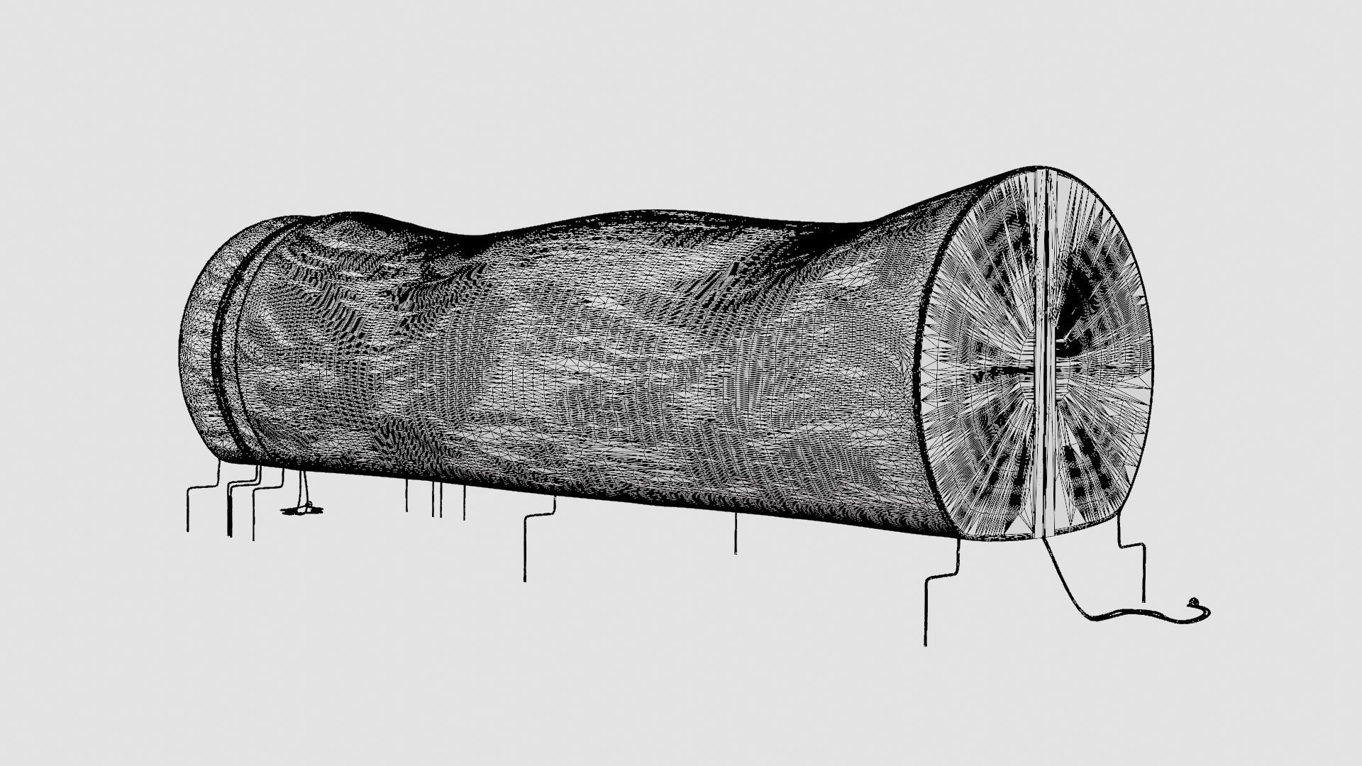 PLANTING CHANNEL Low-poly 3D model_7