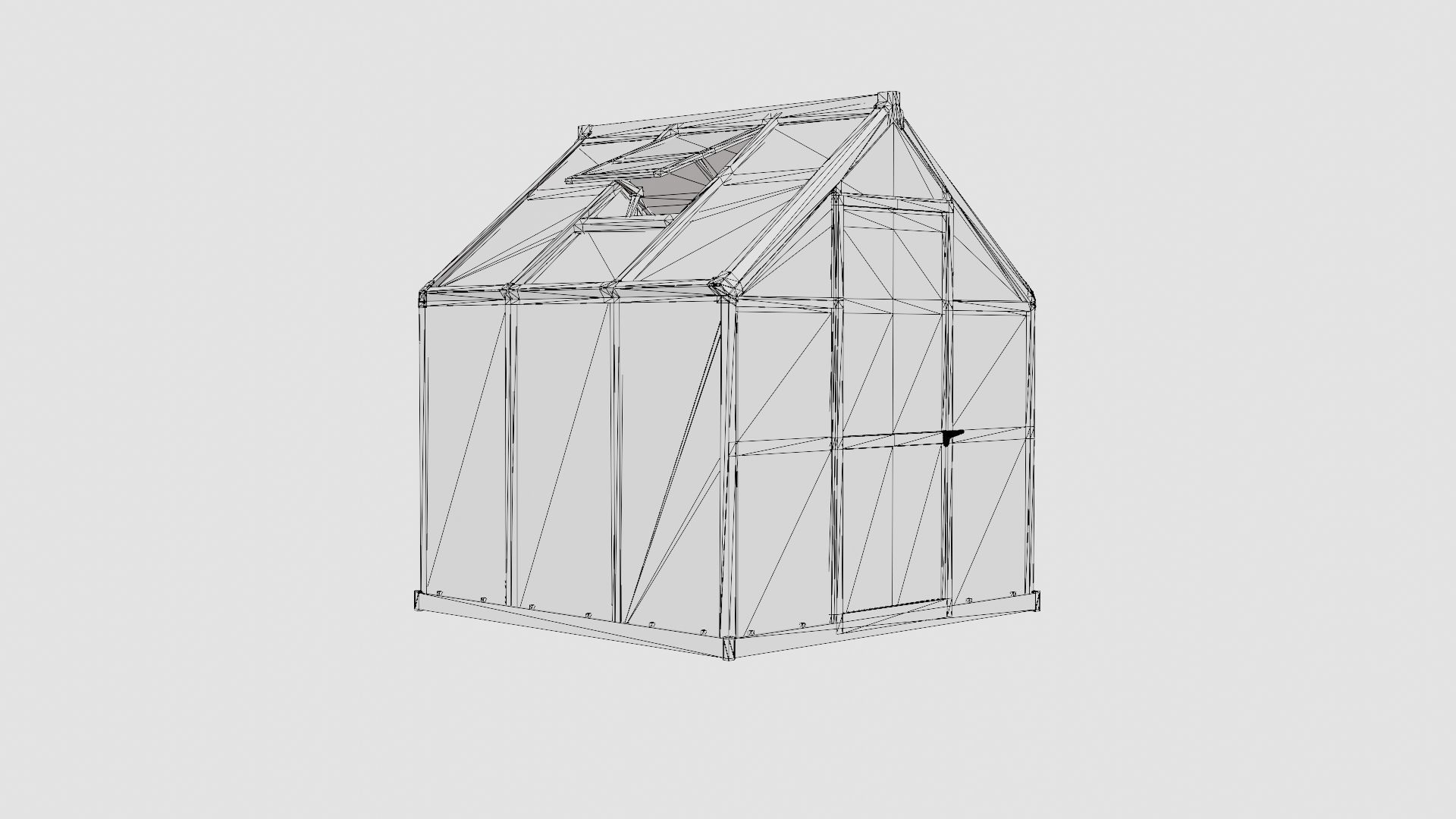 Mythos Greenhouse Low-poly 3D model_7