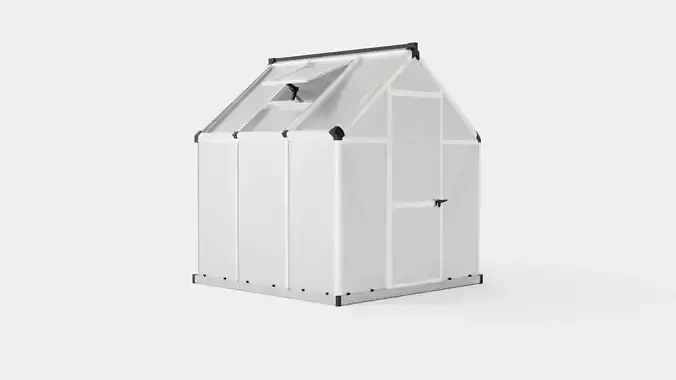 Mythos Greenhouse Low-poly 3D model