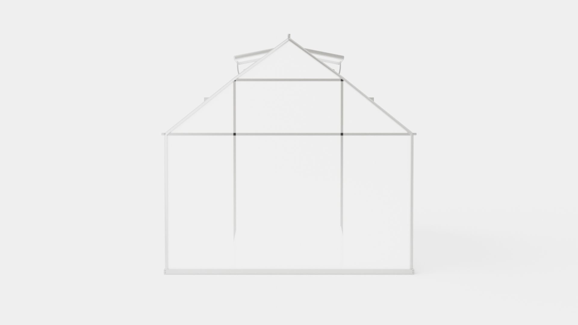 Greenhouse Uranus 9900 Poly ALU Low-poly 3D model_4