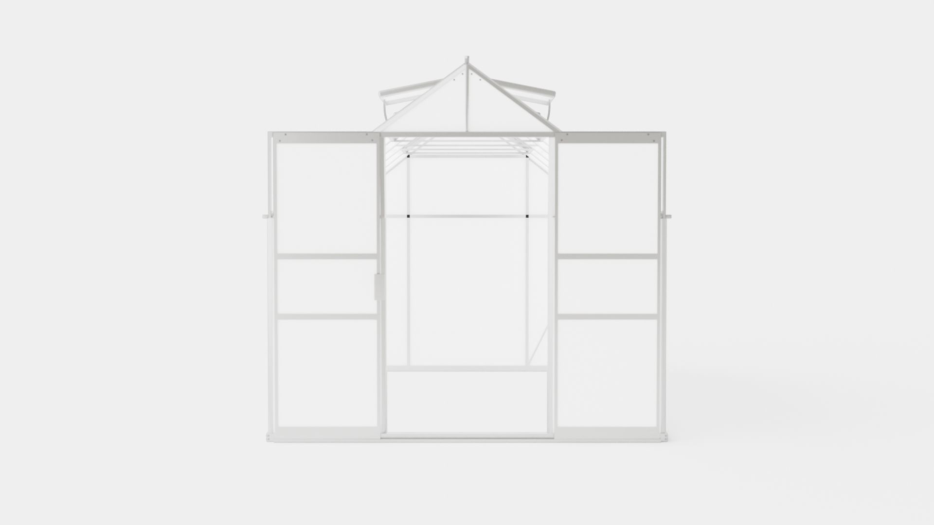 Greenhouse Uranus 9900 Poly ALU Low-poly 3D model_1