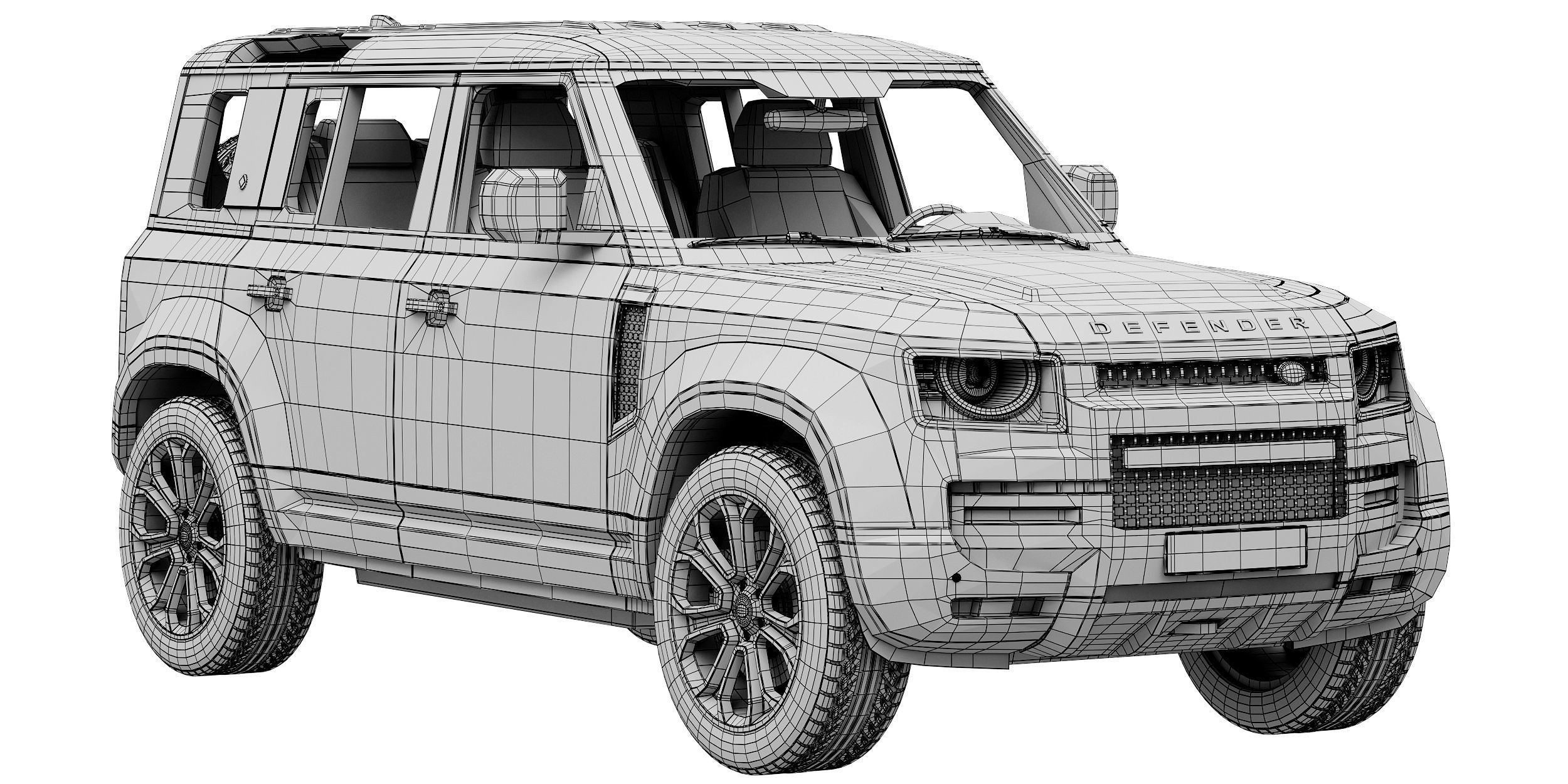 Land Rover Defender Octa 3D model_14