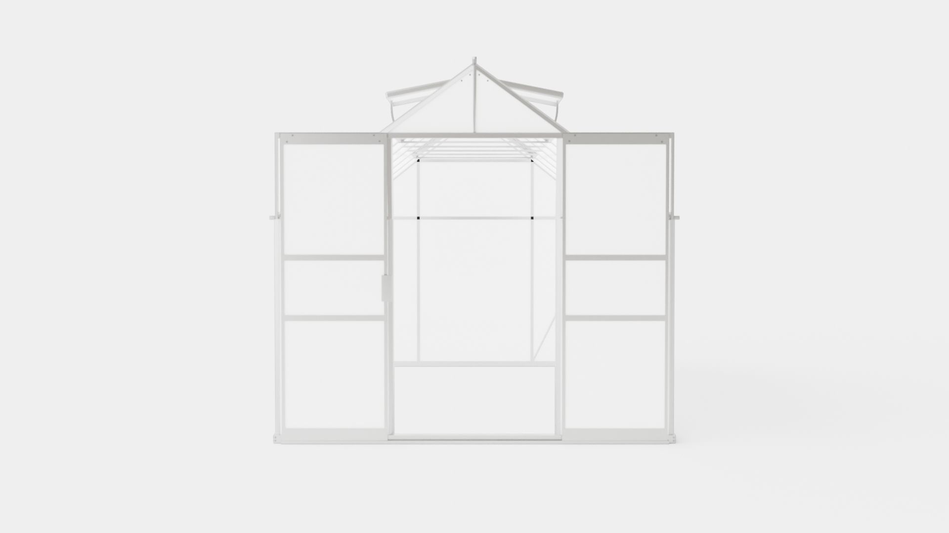 Greenhouse Uranus 11500 Poly ALU Low-poly 3D model_1