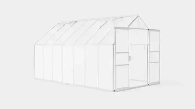 Greenhouse Uranus 11500 Poly ALU Low-poly 3D model Greenhouse Uranus 11500 Poly ALU Low-poly 3D model