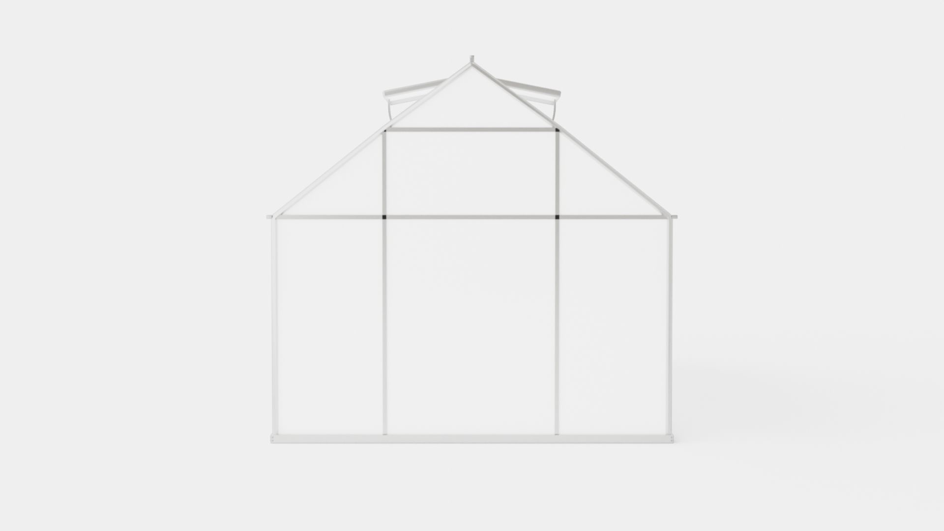 Greenhouse Uranus 11500 Poly ALU Low-poly 3D model_4