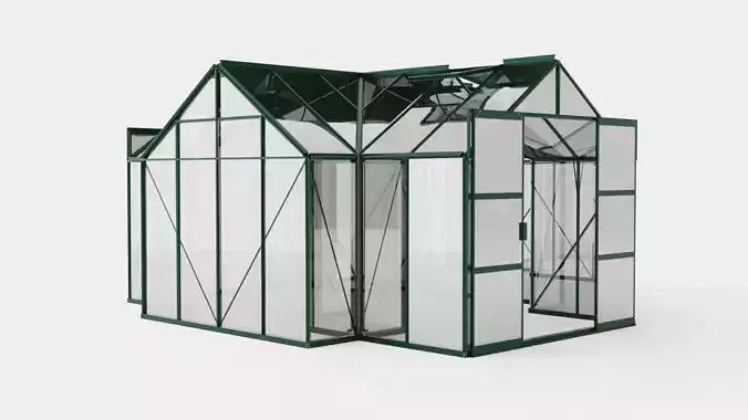 Greenhouse Sirius 13000 Glass Green