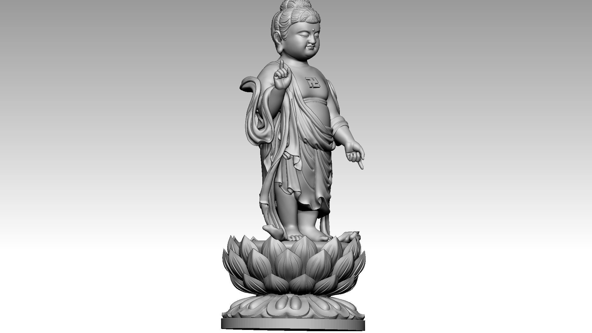 Buddha s Birthday 3D print model_7