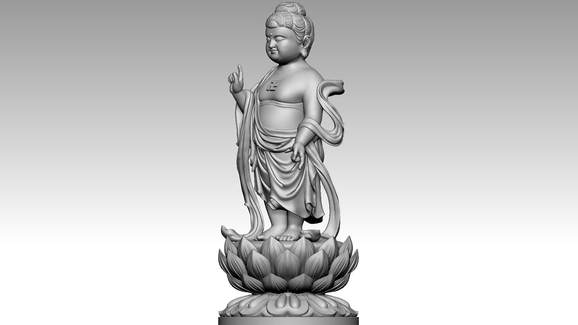 Buddha s Birthday 3D print model_1