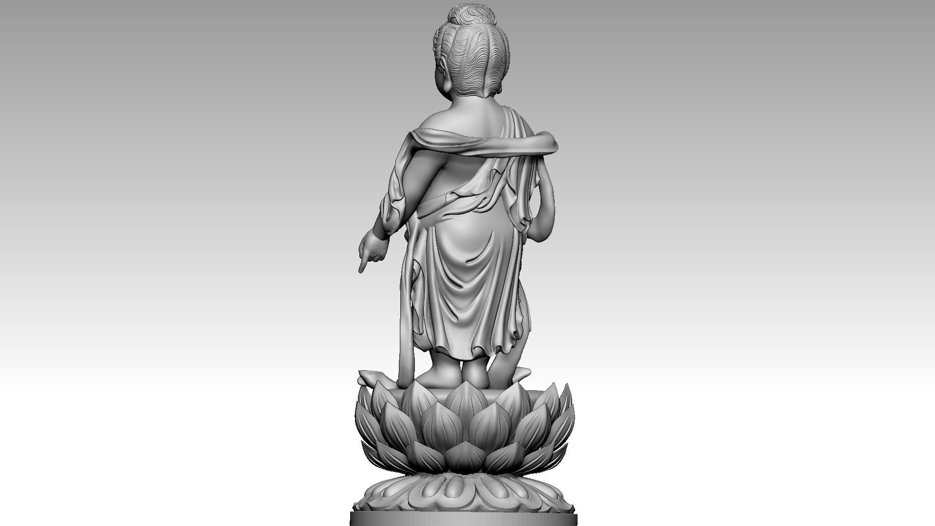 Buddha s Birthday 3D print model_3