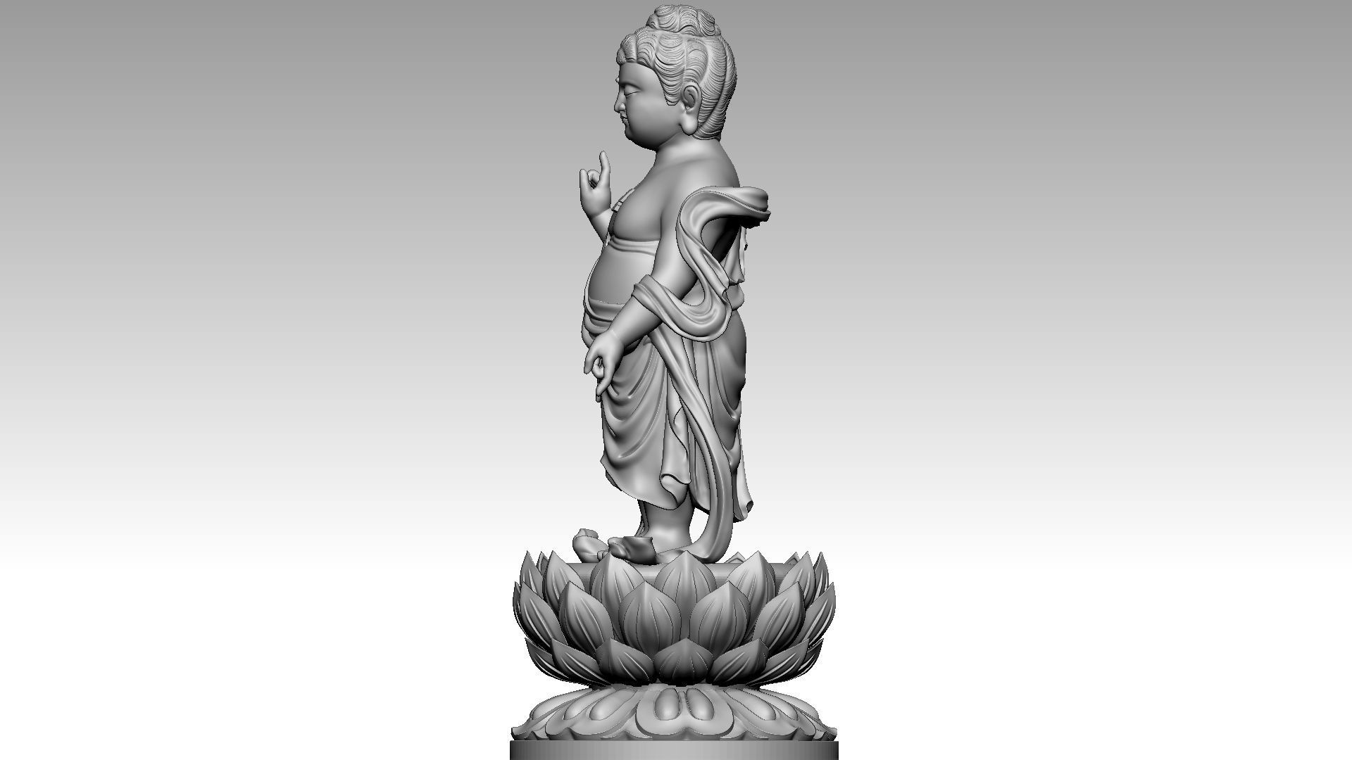 Buddha s Birthday 3D print model_2