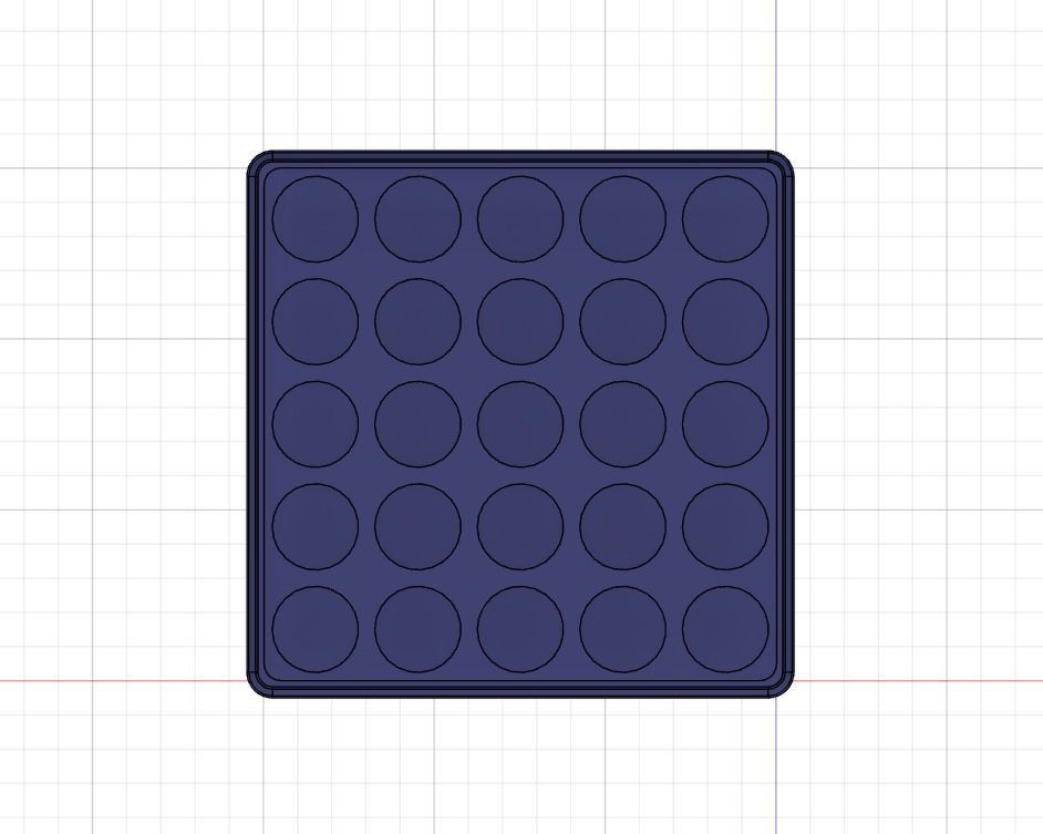 Stackable Vallejo Paint 17ml Dropper Bottle Storage Boxes 3D print model_8