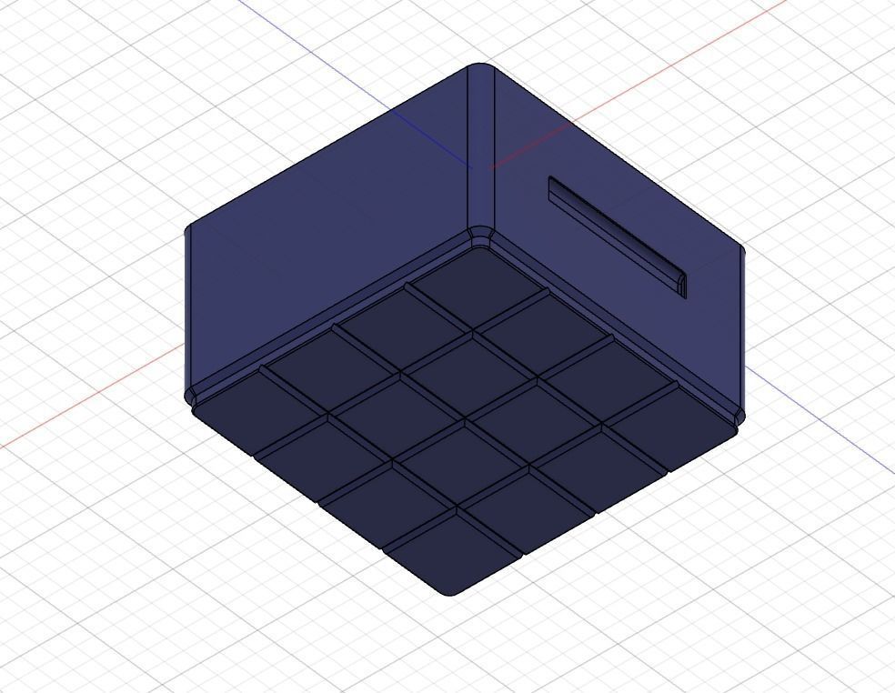 Stackable Vallejo Paint 17ml Dropper Bottle Storage Boxes 3D print model_9