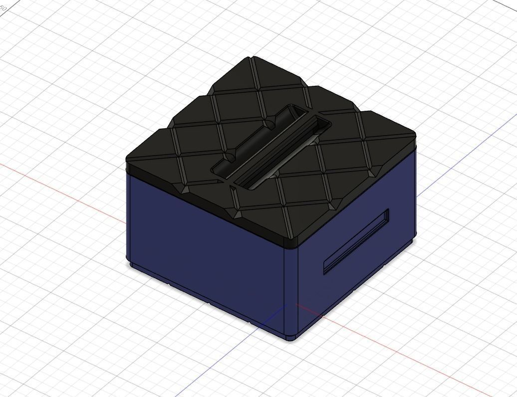 Stackable Vallejo Paint 17ml Dropper Bottle Storage Boxes 3D print model_6