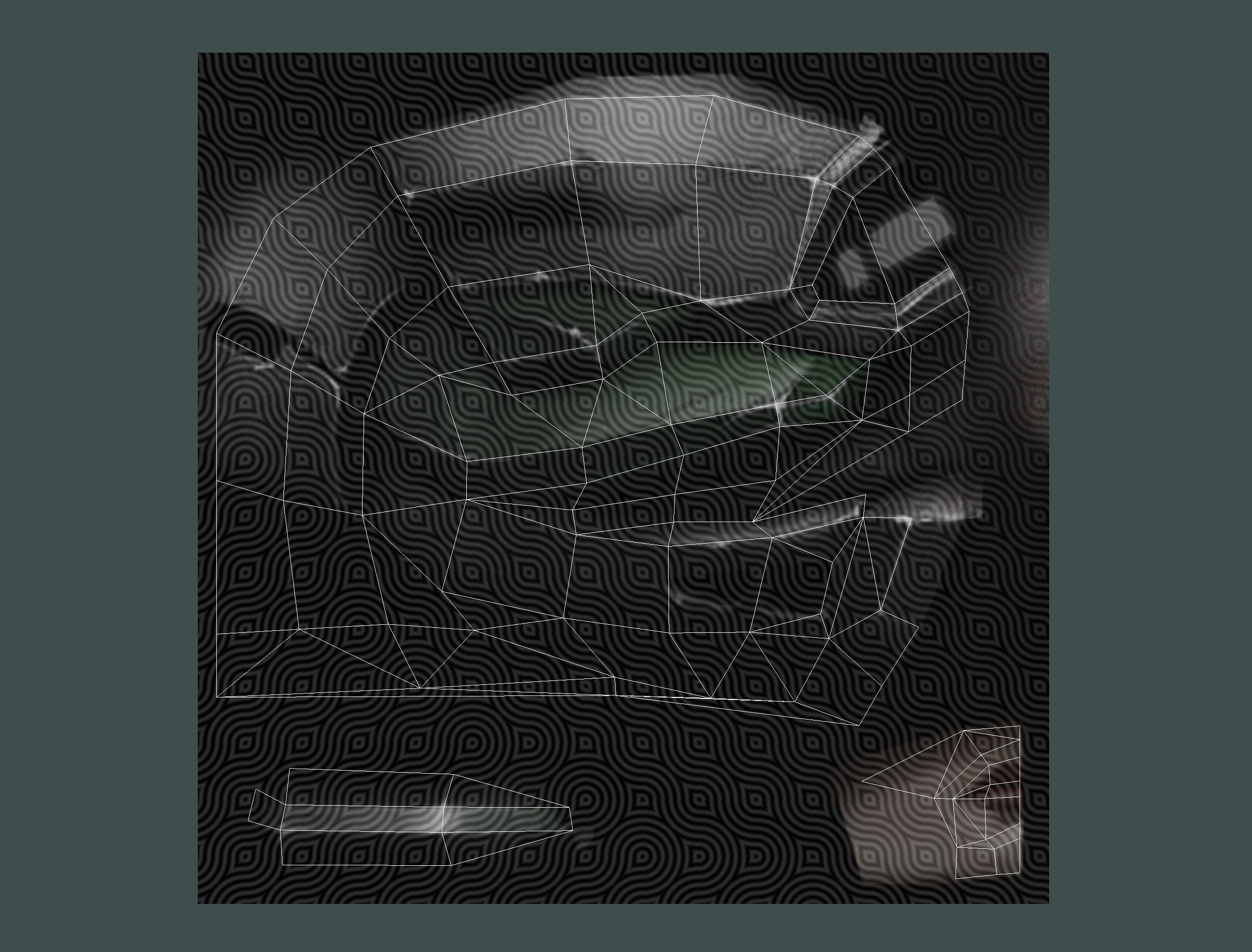 Sci-Fi Woman Cyborg - Female Drone Sniper Soldier Low-poly 3D model_80