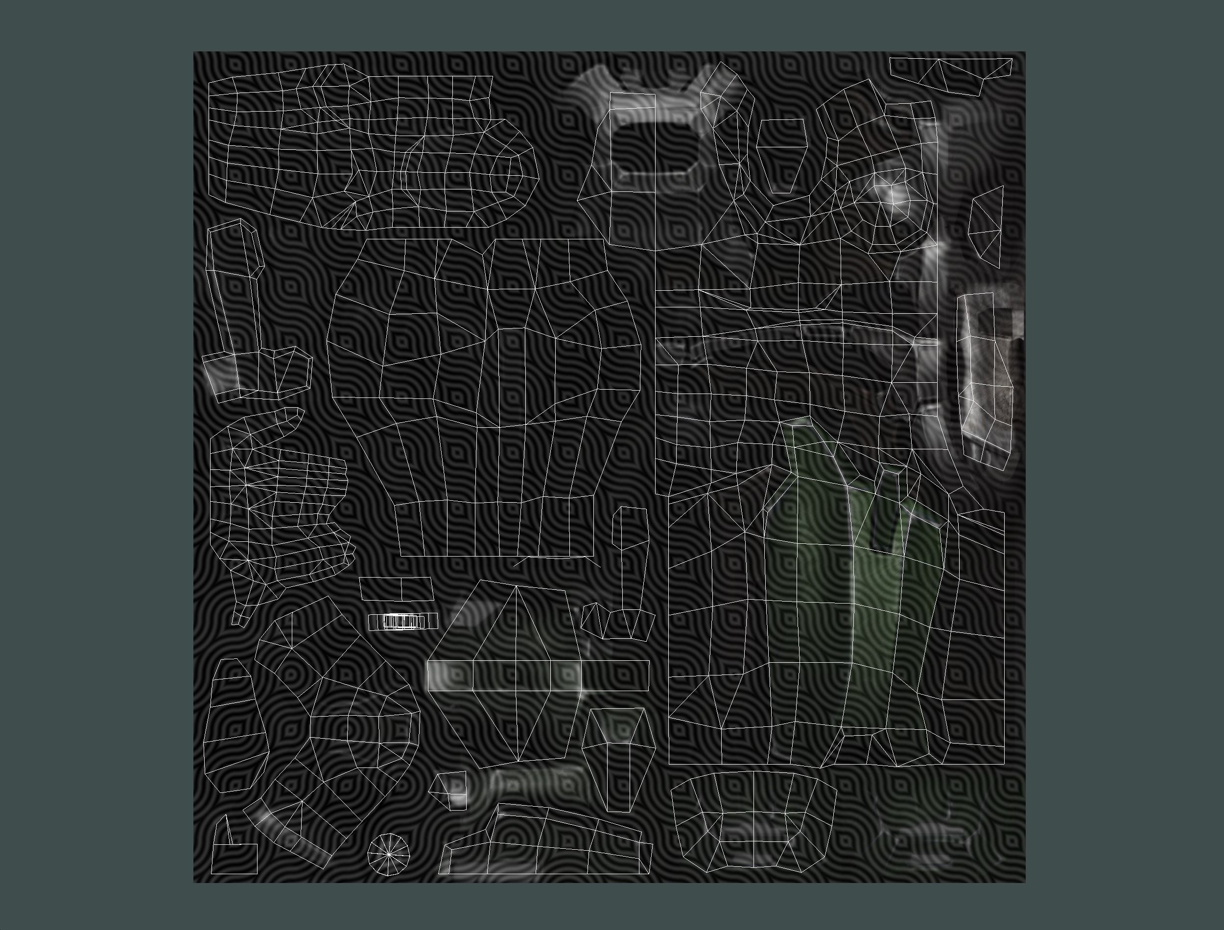 Sci-Fi Woman Cyborg - Female Drone Sniper Soldier Low-poly 3D model_79