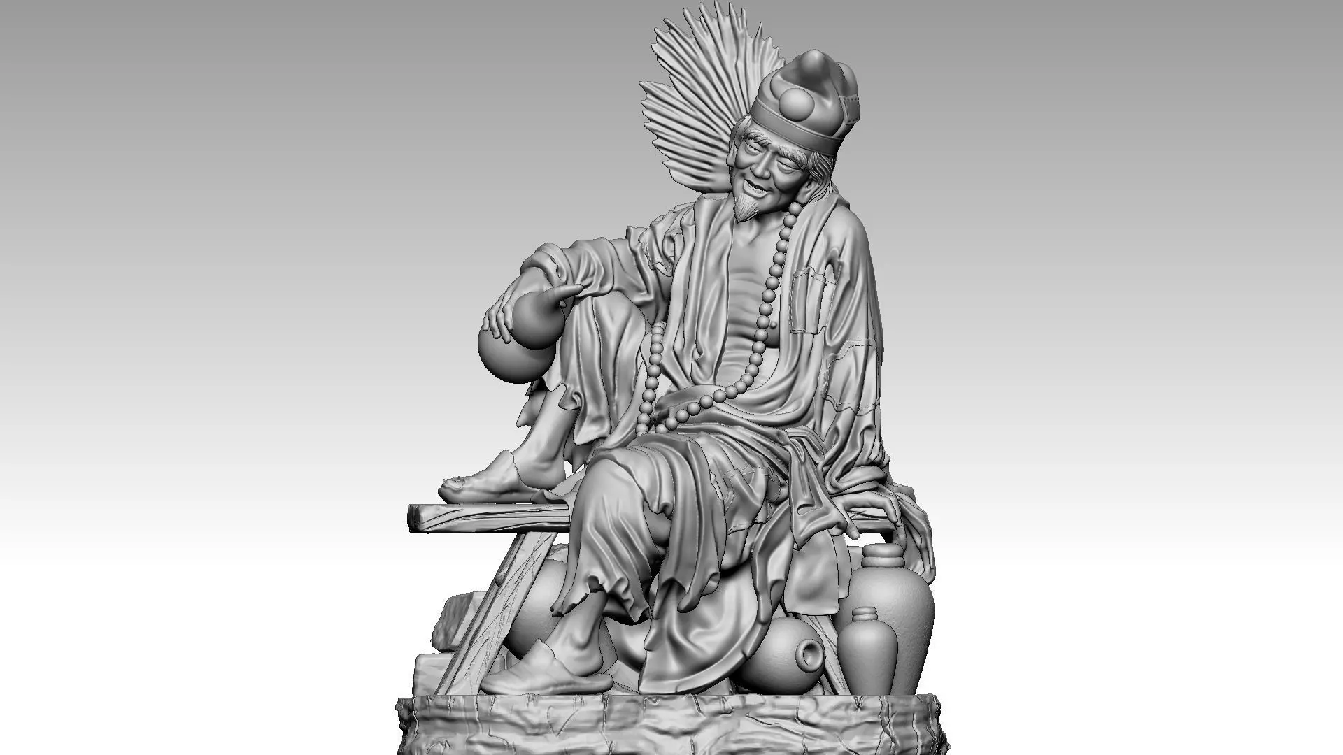 Zen Master Daoji 1 3D print model