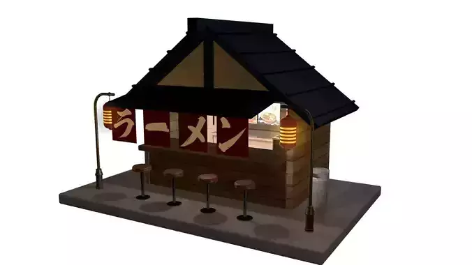 Simple Ramen Stand