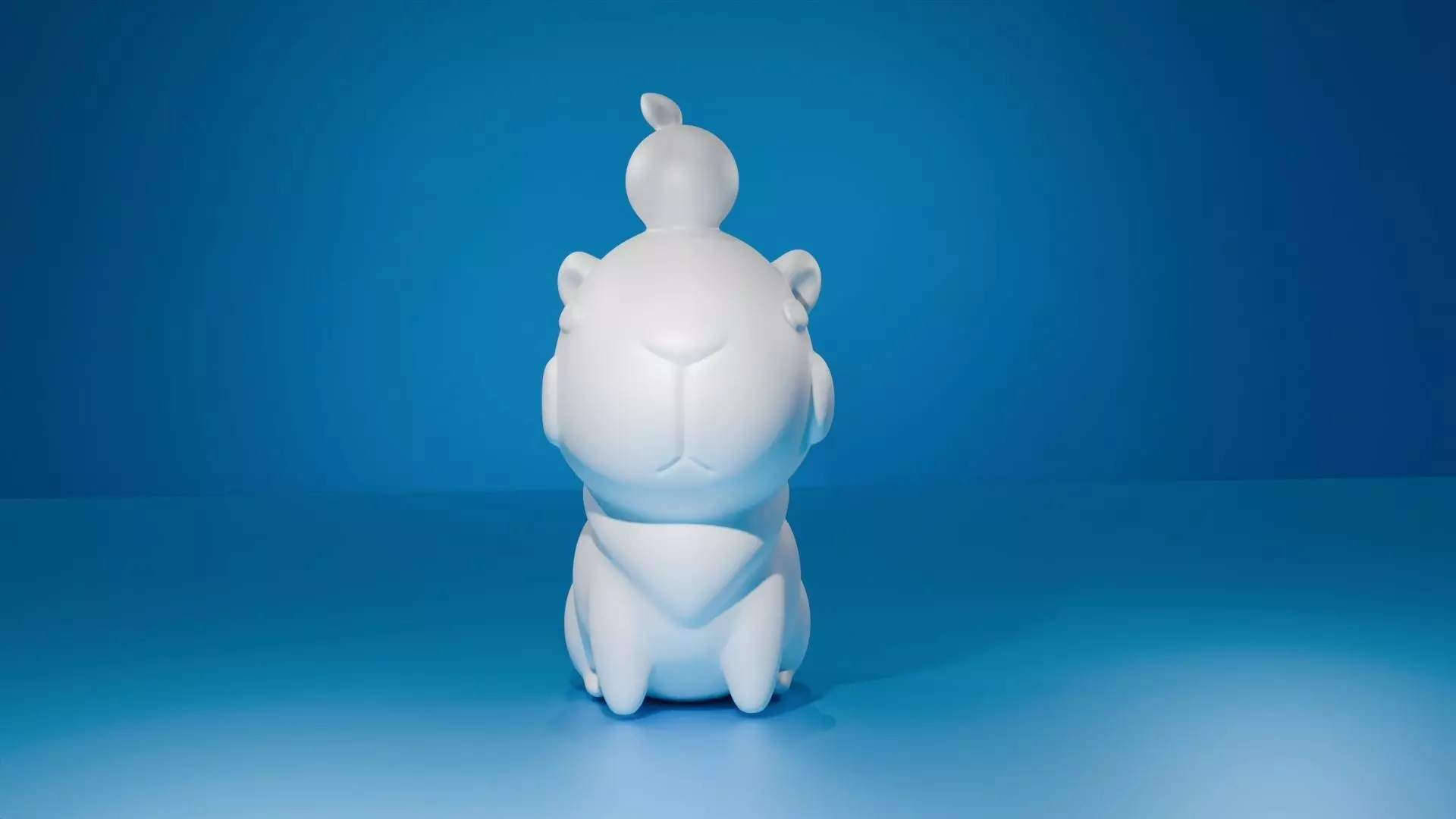 Capybara 3D Model 3D print model