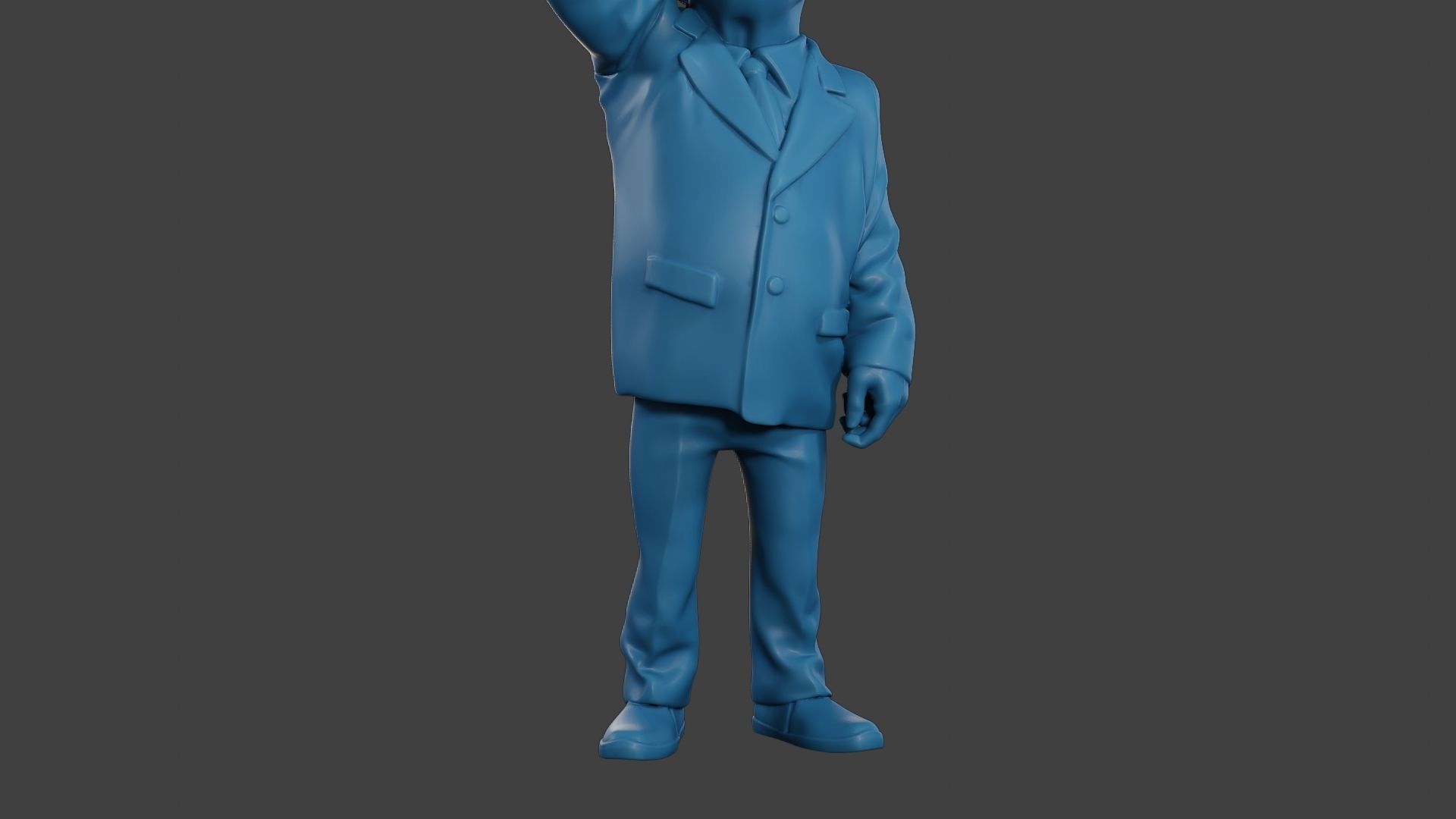 Donald Trump Injured Ear 3D print model_28