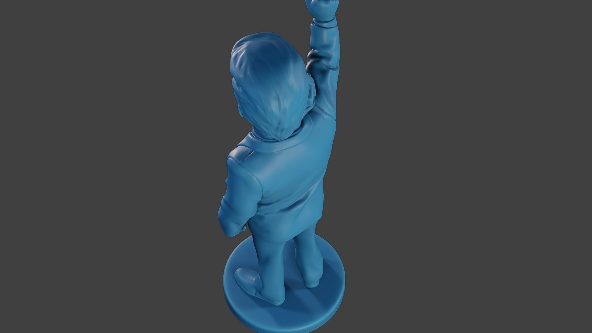 Donald Trump Injured Ear 3D print model_15