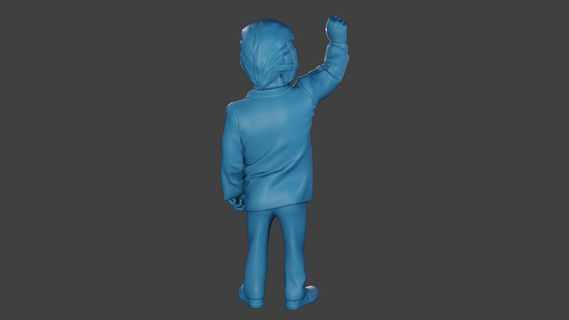 Donald Trump Injured Ear 3D print model_25