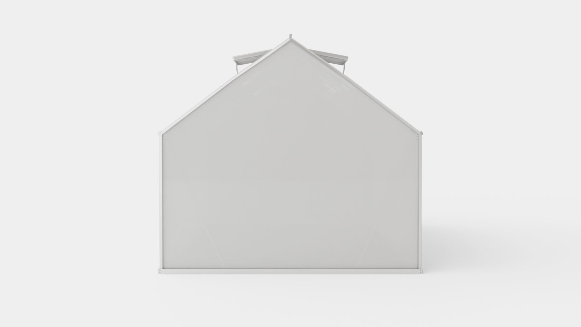 Greenhouse Merkur 11500 Poly ALU Low-poly 3D model_4