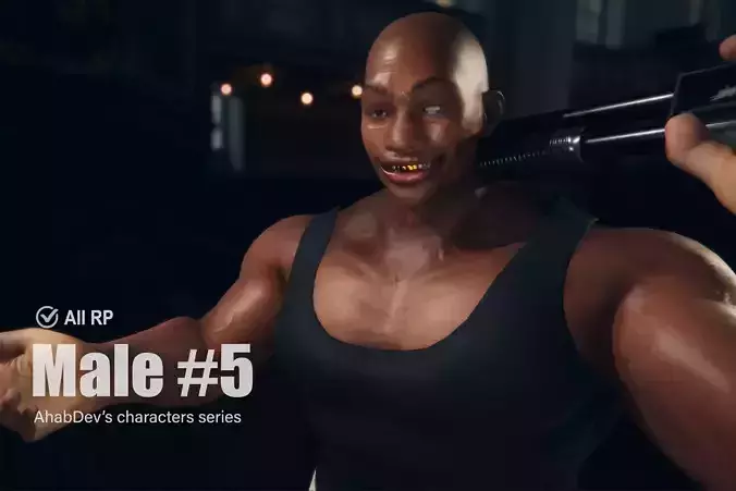 AhabDev Characters Male n5