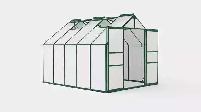 Greenhouse Mars 8300 Glass Green