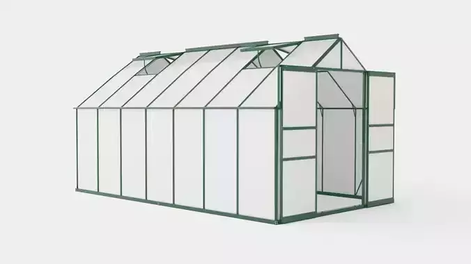 Greenhouse Mars 11500 Glass Green