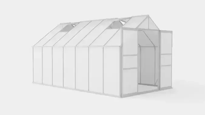 Greenhouse Mars 11500 Glass ALU