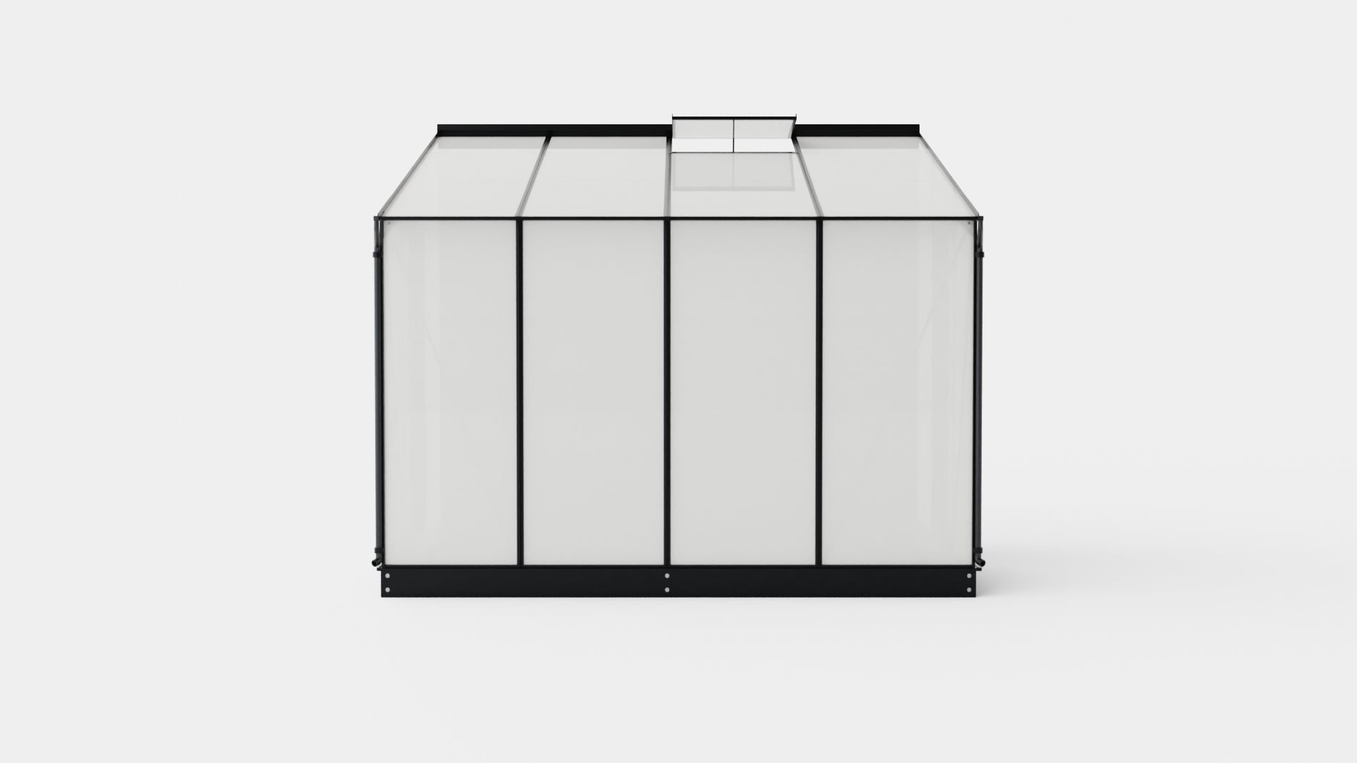 Greenhouse Ida 5200 Poly Black Low-poly 3D model_1