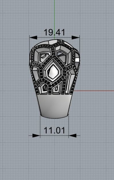 De Grisogono Ring 3D print model_6