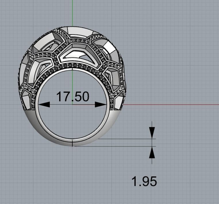 De Grisogono Ring 3D print model_5
