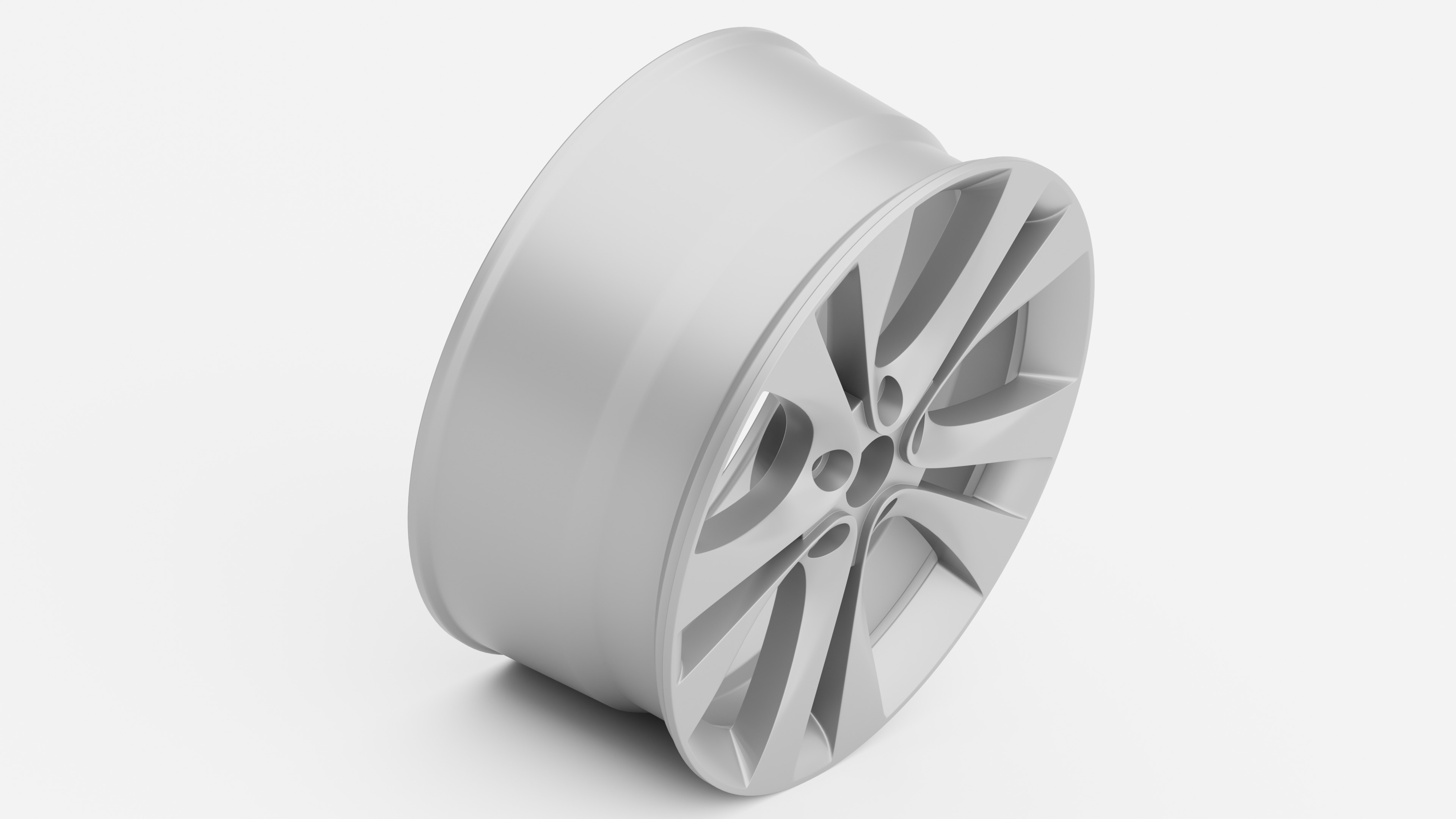 Honda CR-V 64040S Rim 3D model_3