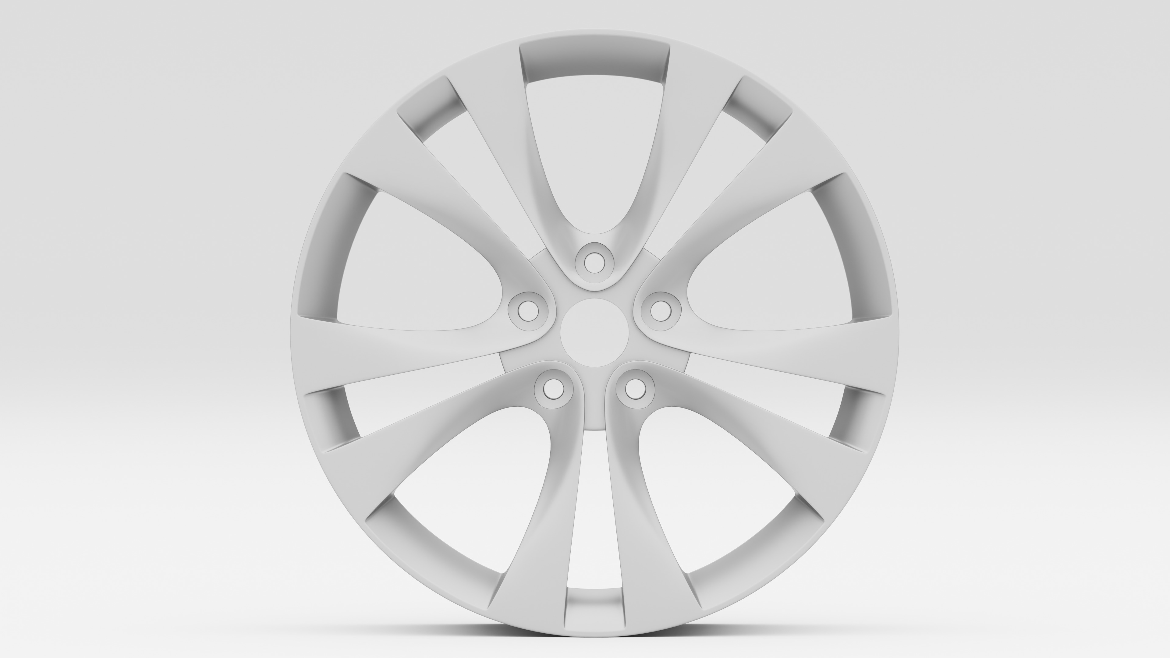 Honda CR-V 64040S Rim 3D model_1